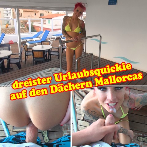 dreister Urlaubsquickie auf den Dächern Mallorcas